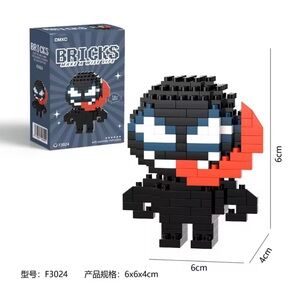 Lego Style Marvel Spider Man Venom Building Blocks Set Figures Toy Gift for Kids
